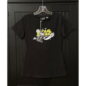 Stitch Shoppe by Loungefly‎ Star Wars T-Shirt Women's Medium Black Graphic NWT